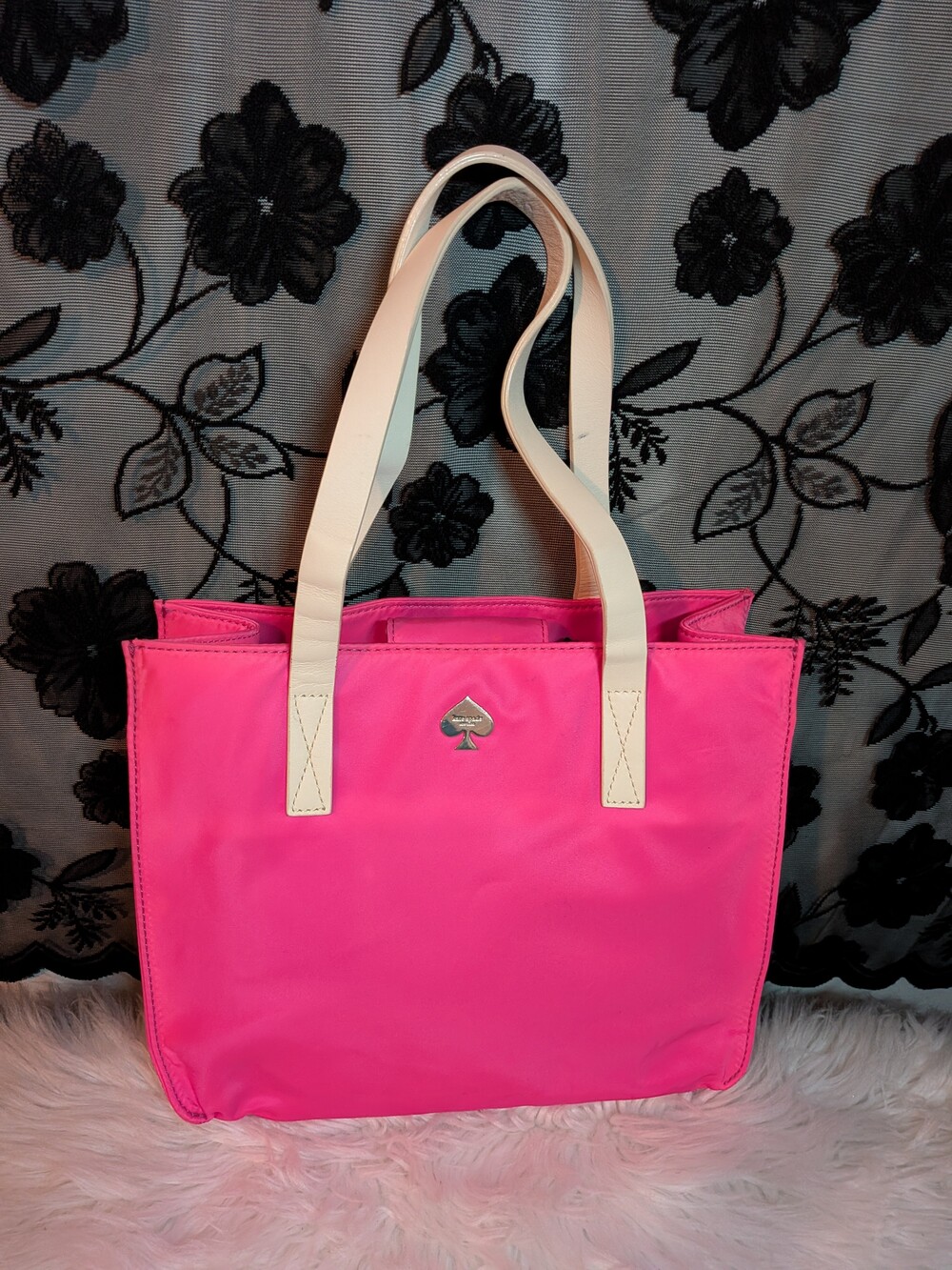 Kate Spade New York Pink Nylon Tote